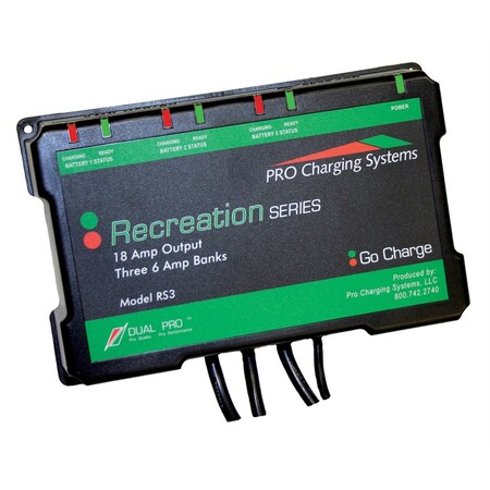 Pro Charging Systems Charger Rec 3 Bank 18A RS3